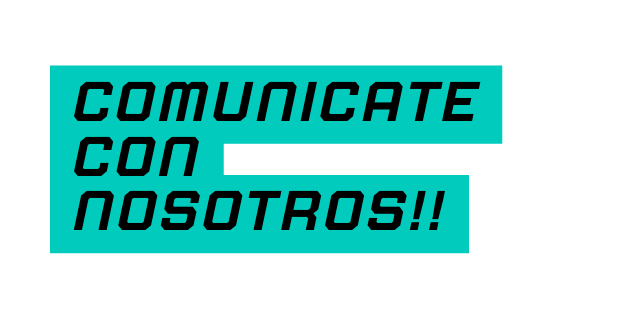 Comunicate con nosotros